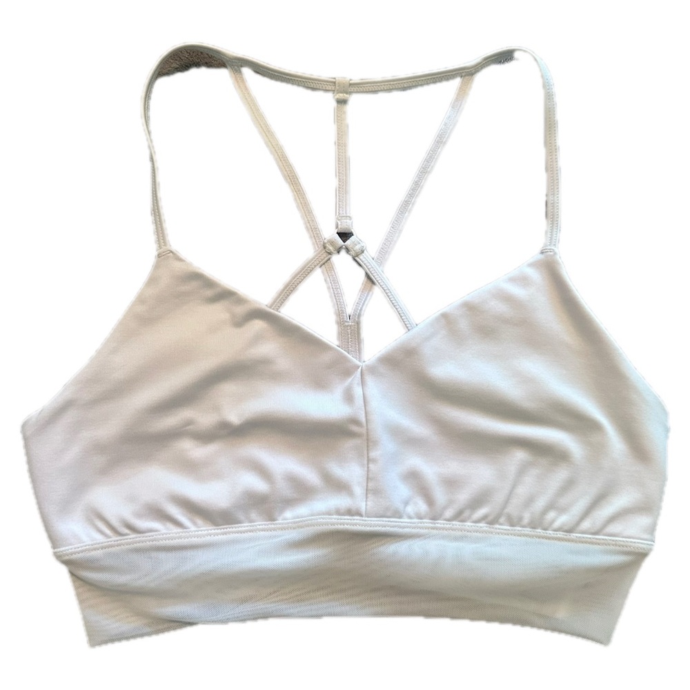 ALO Yoga White Sports Bra